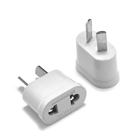 Au Australian Power Adapter 2 Pin Eu European Us To Au Australia Travel