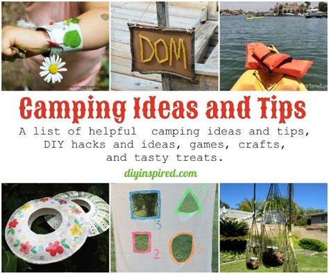 Camping Ideas And Tips Diy Inspired