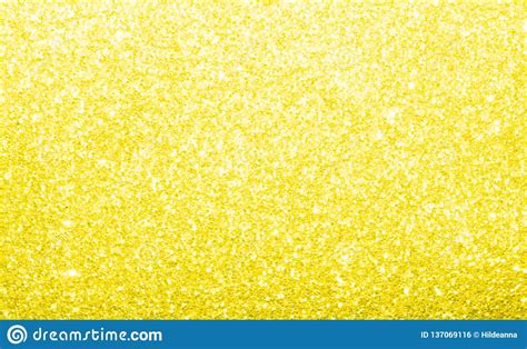 Yellow Glitter Background Sparkling Shiny Royalty Free Stock