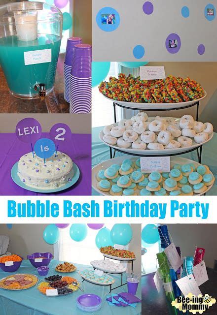 Bubble Bash Birthday Party Bubble Birthday Bubble Bash Bubble Party