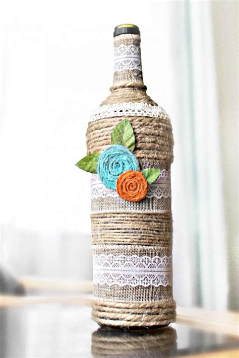 How To Decorate Glass Bottles Bottle Crafts Glass Bottles Decoration