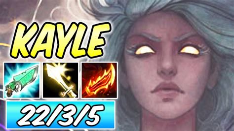 Kayle Mid Melting Everything Full Attack Speed Burst Build And Runes