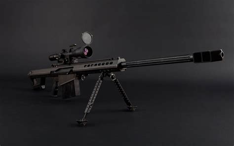 Download Wallpaper Rifle Barrett M82 Sniper 1680x1050 The Wallpapers