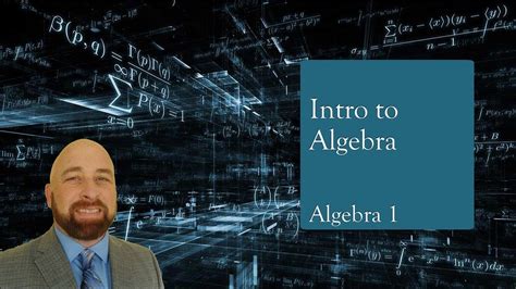 Algebra 1 Lesson 11 Intro To Algebra Youtube