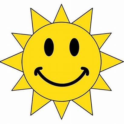 Sun Smiley Animation Animated Face Yellow January