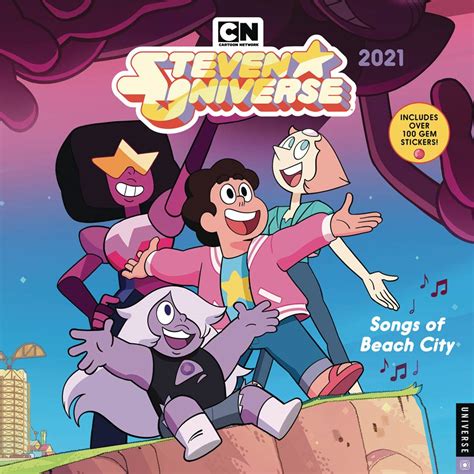 steven universe 2021 wall calendar