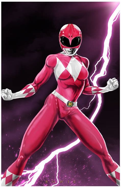 Pink Ranger By Damon Bowie Power Rangers Pink Power Rangers Ranger