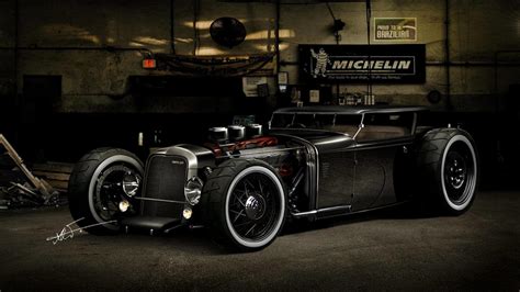 Black Classic Cars Wallpapers Wallpaper Cave