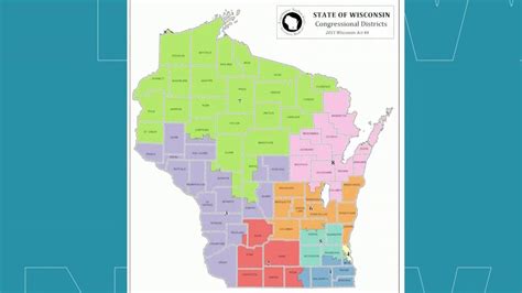 Wisconsin State Senate Map