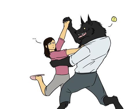 Dances With Werewolves By Pandadrake Werewolf Furry Art Werewolf Art