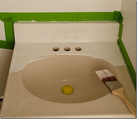The paste can certainly help to erase the stains from the sink. How To Paint A Sink