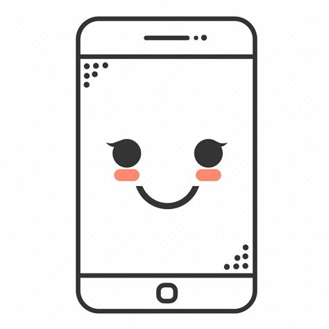 Device Devices Emoji Emoticon Mobile Phone Smartphone Icon