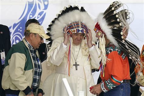 At Indigenous Church Pope Francis Lays Out His Vision For Reconciliation In Canada