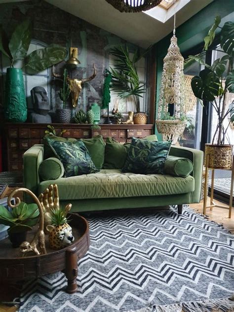 Emerald Green And Gold Sofa Living Room Ideas Shop By Style Living