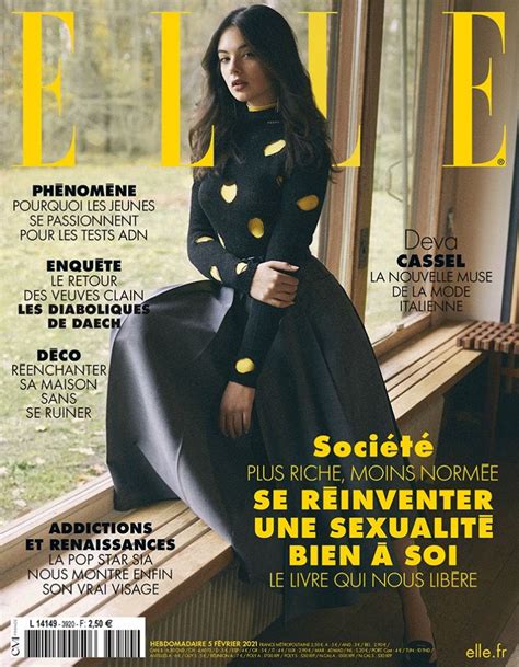 Deva Cassel In Elle Magazine France February 2021 Hawtcelebs