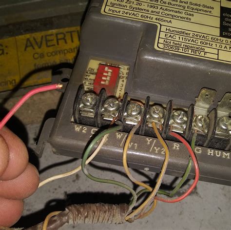 Circuit board went out and. hvac - AC red wire placement on control board? - Home ...