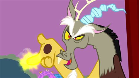 Image Discord With A Glowing Finger S2e02png My Little Pony