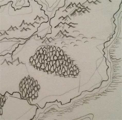 How To Draw Forests On A Map This Tutorial Will Break Down The