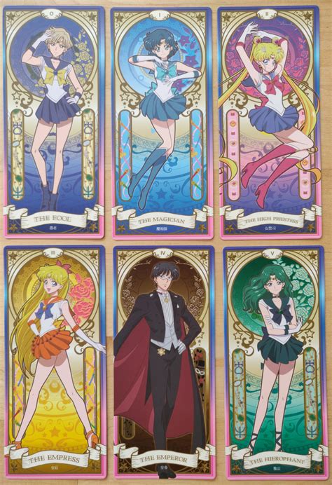 Sailor Moon Tarot Cards 90s Sailor Moon Cards Etsy 10 Questions