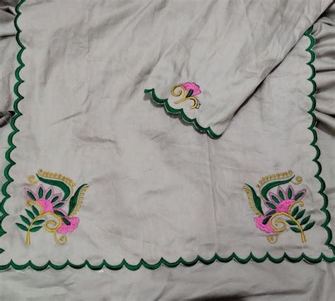 Punjabi Suit Design Indian Embroidery Designs Flower Machine
