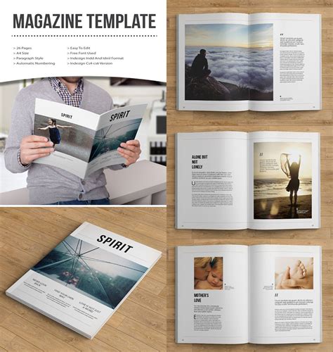 20 Magazine Templates With Creative Print Layout Designs