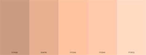 15 Beautiful Skin Tone Color Palettes Blog