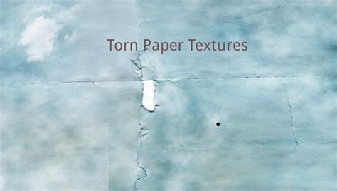 12 Torn Paper Textures Texture Fabrik