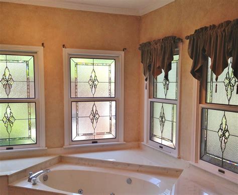 Taking your photos for stained glass repairs. Stained Glass Bathroom Windows | Scottish Stained Glass ...