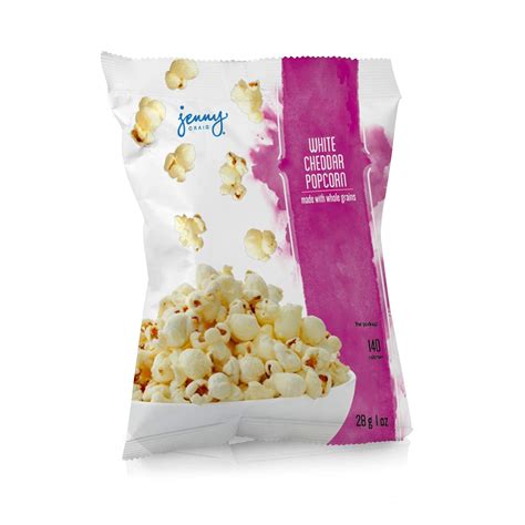 Buy Jenny Craig White Cheddar Popcorn A Savory Bag Of Whole Grain