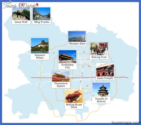 Beijing Map Tourist Attractions