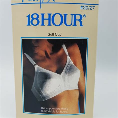 playtex 18 hour classic soft cup wire 2027 white bra sz 38b for sale
