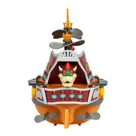 Super Mario Bowsers Deluxe Airship Playset Gamestop