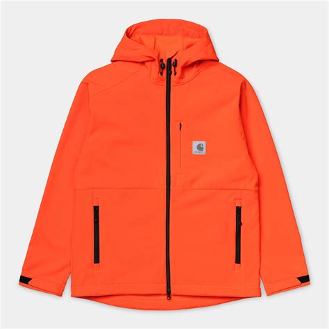 chaqueta carhartt softshell 20 jacket polyester spandex safety orange