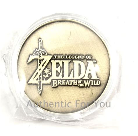 New Legend Of Zelda Breath Of The Wild Collectible Coin E3 2016