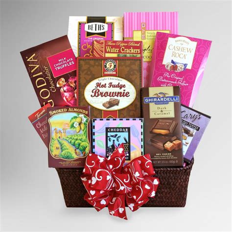 50 romantic gifts for women on valentine's day (or any day). Gourmet Valentines Day Gift Basket Giveaway! | Thrifty ...