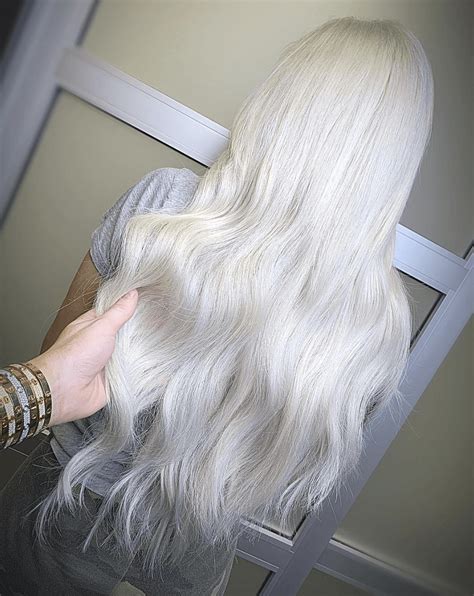 Used to dye my hair blue all the time, blue will not go onto black without it being bleached first. How to Get White Hair: Process From Start to Finish for ...