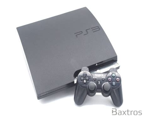 Buy Sony Playstaion 3 Slim Ps3 Console 320gb Cech 2503b Charcoal Black