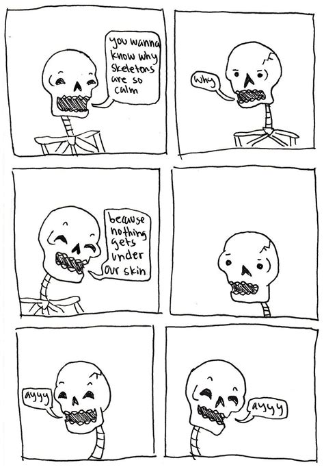 21 Punny Skeleton Comics That Will Tickle Your Funny Bone Bones Funny