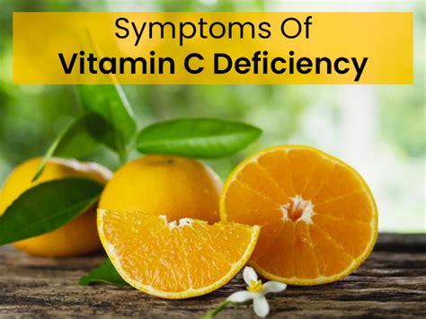 12 Early Symptoms Of Vitamin C Deficiency Boldsky Com