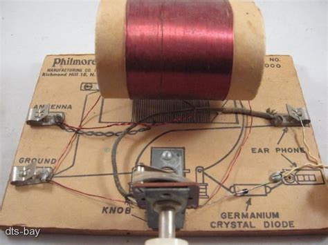 Diode Crystal Set Vintage Crystal Electronics Basics Electronics