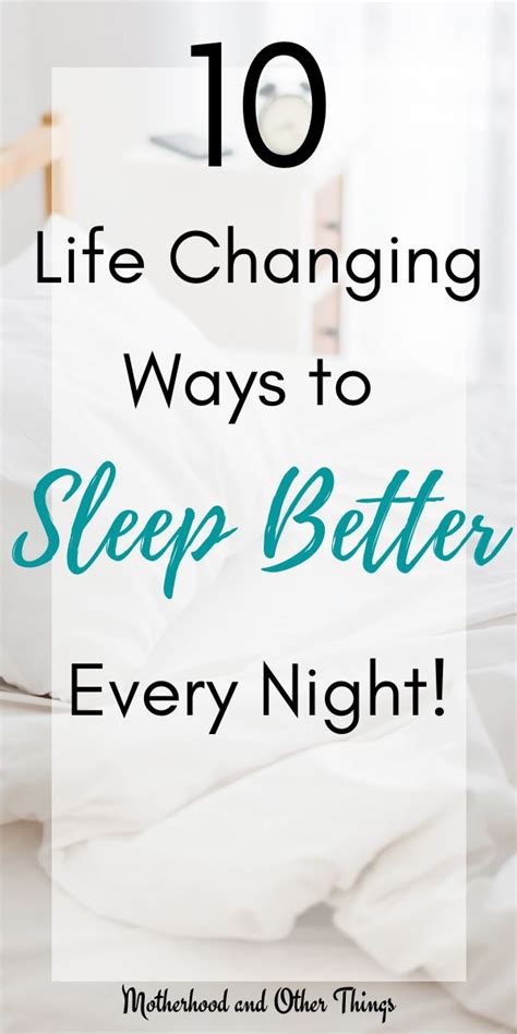 10 Tips On How To Sleep Better At Night Better Sleep How To Get Sleep Ways To Sleep