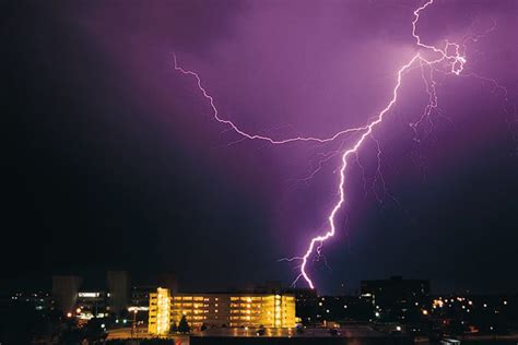 Lightning Natural Disasters School Libraries At Cayuga