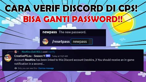 CARA VERIF DAN GANTI PASSWORD CPS Growtopia Indonesia YouTube