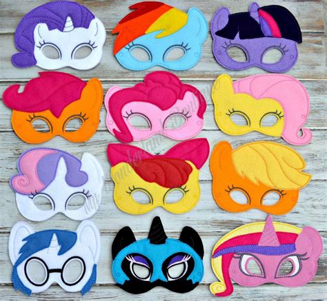 My Little Pony Printable Mask Lukasbragato