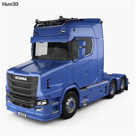 Scania S730 T Tractor Truck 2017 3d Model Vehicles On Hum3d