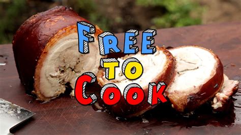 How to make simple crockpot boston pork butt. How to Cook a Rolled Pork Belly Roast with Crispy ...