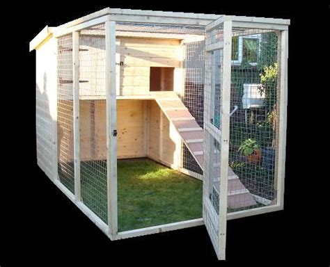 Another option is to install a window box that provides a protected. Ive got to build my cat an outdoor cat house | ウサギ小屋 | 猫 ...