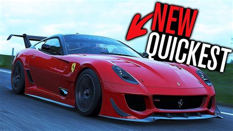 Фото обложки и кадры из видео. Forza Horizon 4 - NEW QUICKEST Car??? (Ferrari 599XX Evolution) - YouTube