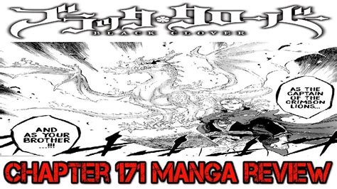 Black Clover Chapter 171 Manga Review Fuegoleon Returns Youtube