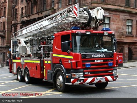 Einsatzfahrzeug Glasgow Strathclyde Fire And Rescue Tm Bos